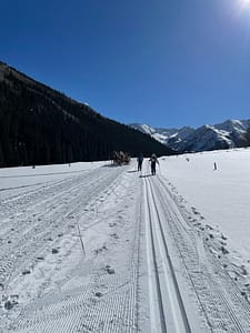 The start of our epic backcountry ski and splitboard hut trip!
